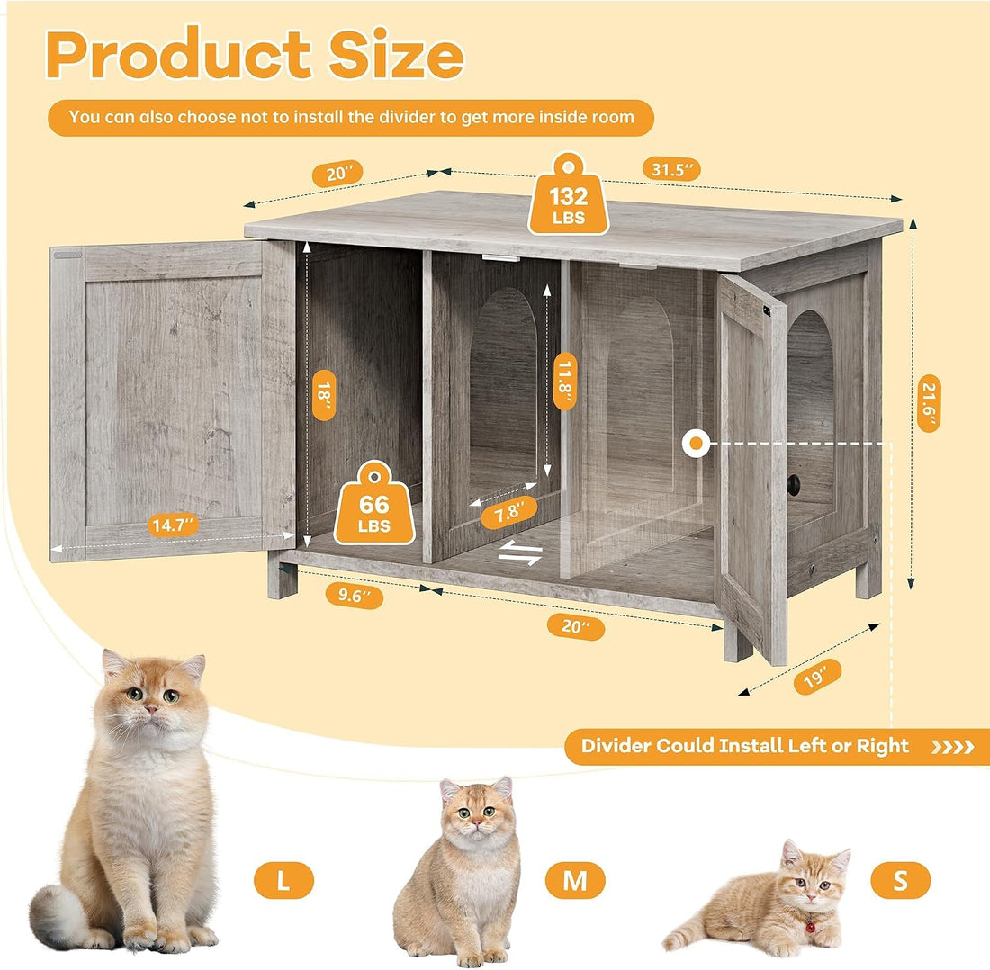 Shintenchi Cat Litter Box Enclosure