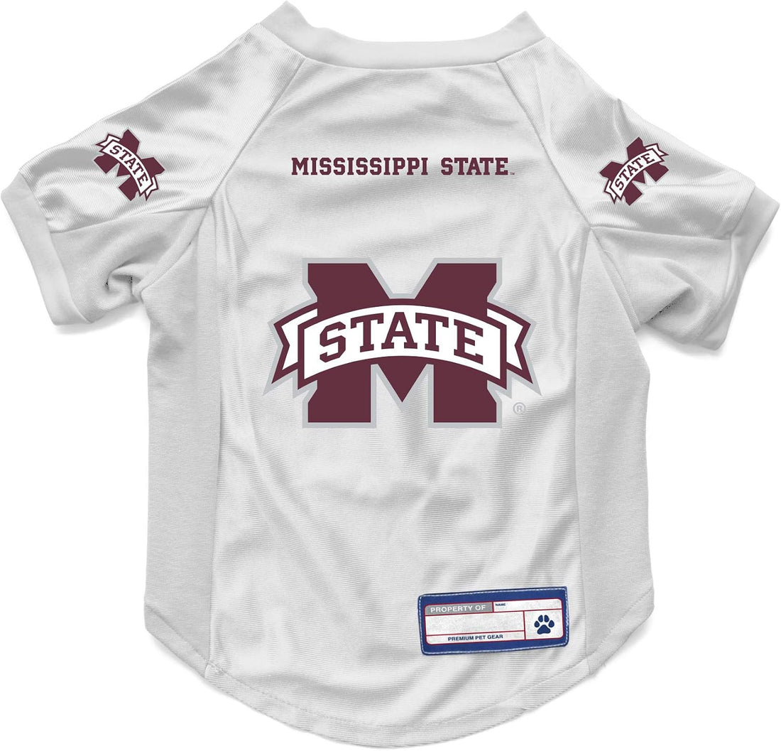 Littlearth NCAA Mississippi State Bulldogs Stretch Pet Jersey