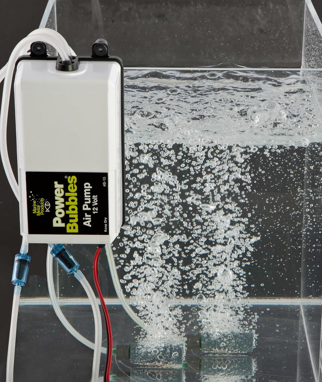 B-15 Marine Metal Aeration System Power Bubbles 12V DC