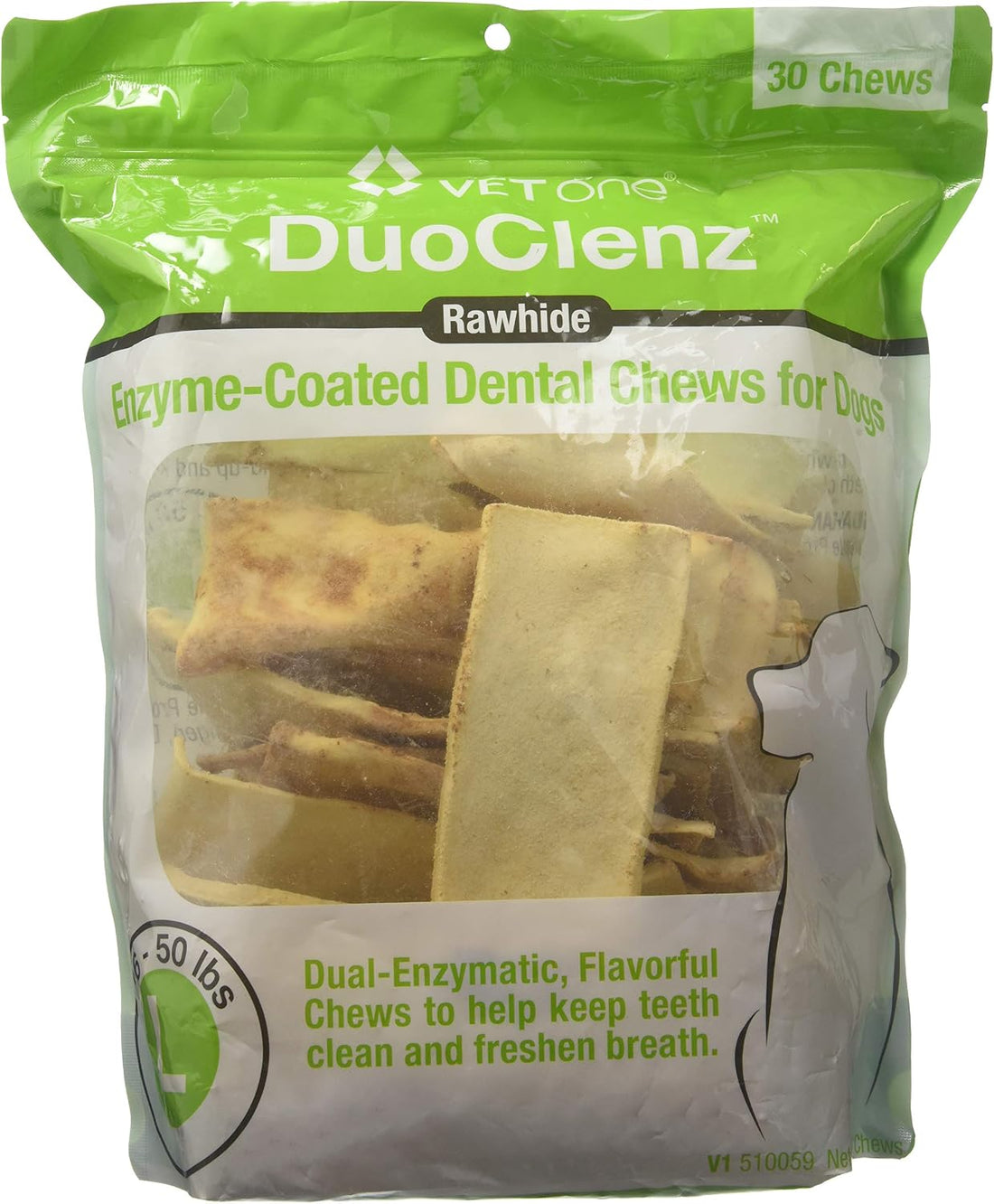 VetOne DuoClenz Dental Chews for Dogs