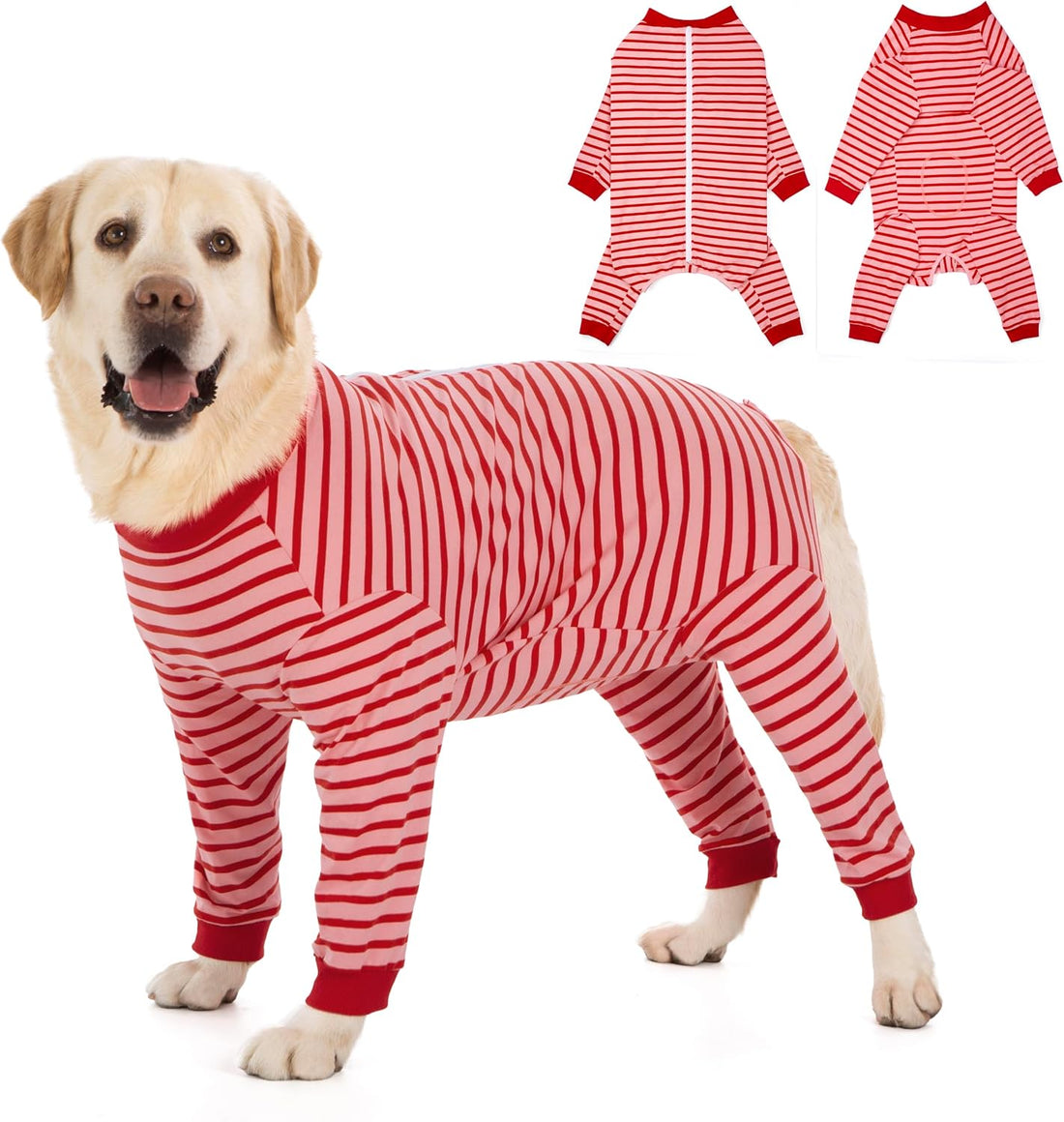 Yeapeeto Dog Onesie Surgery Recovery Suit for Large Medium Bodysuit
