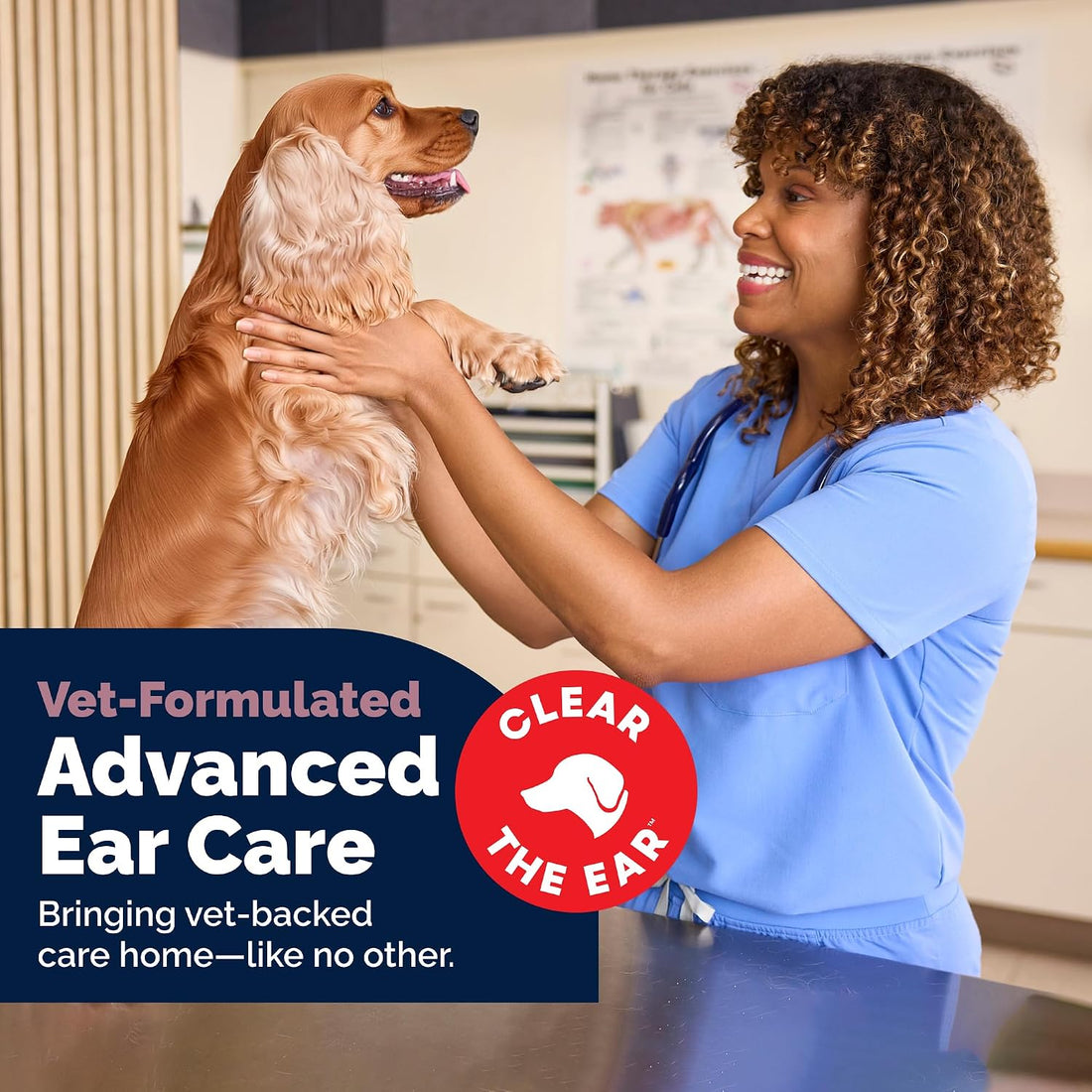 Vetnique Oticbliss Dog Ear Infection Treatment Flush & Ear Cleaner