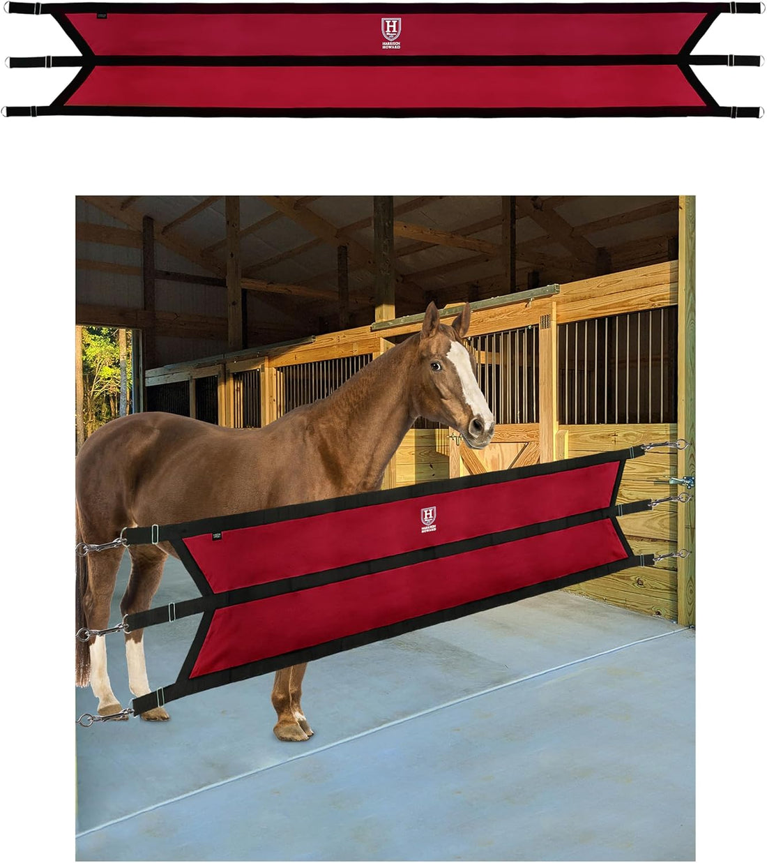Harrison Howard Long-Lasting Fabric Home Barn Use Sturdy Spring Hooks