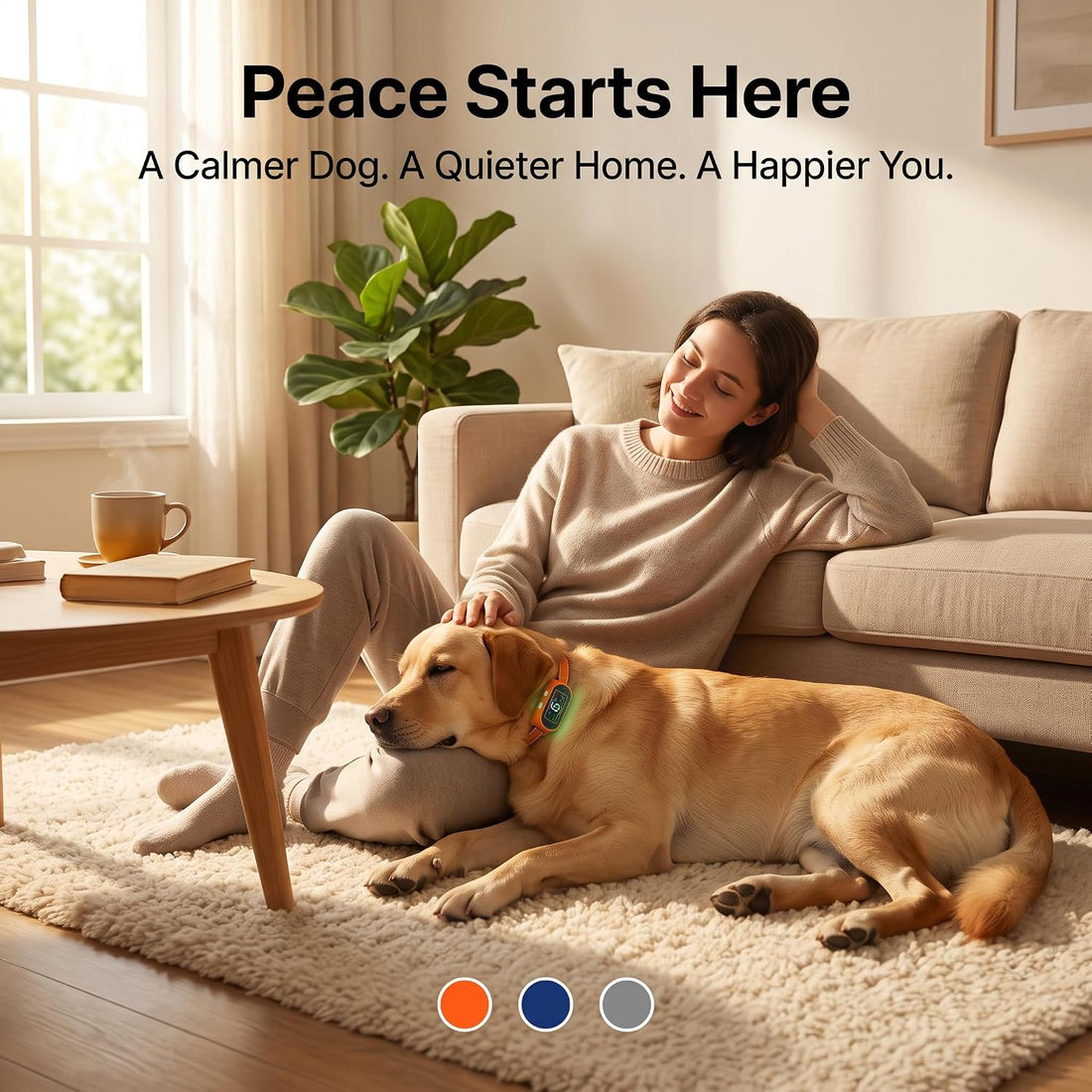 Voice Memo Anti Bark Collar, Smart Dog Bark Collar