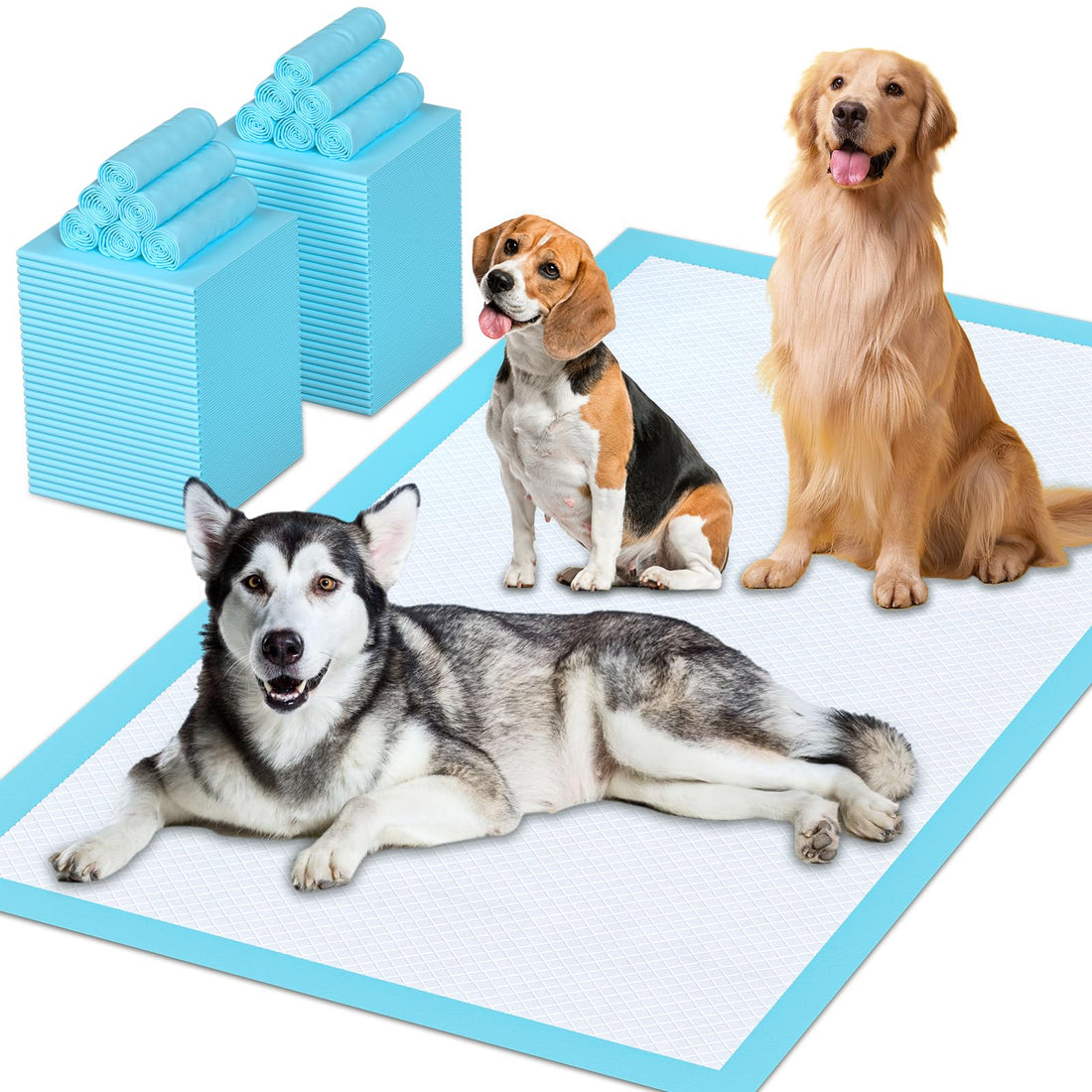 Puppy Pads Extra Large for Dogs 31"x47" 40 Count