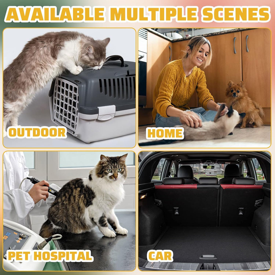 Zubebe 50 Pack Disposable Cat Litter Box for Cats