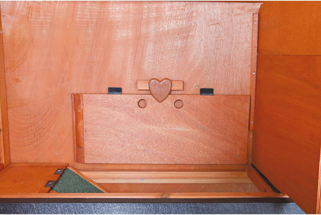 TRIXIE natura Outdoor Rabbit Hutch with Run