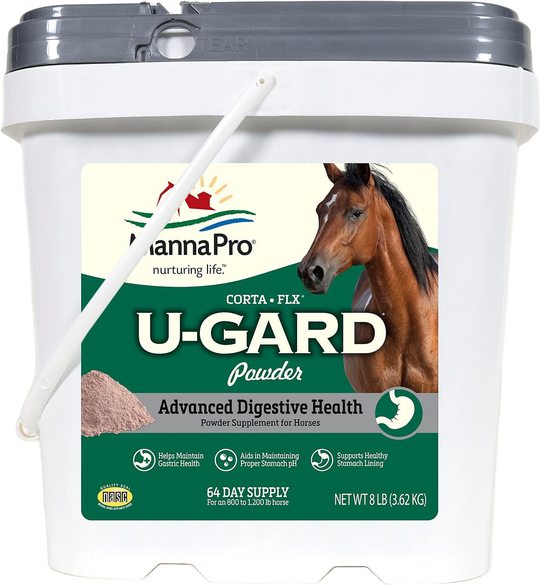 Corta-Flx U-Gard Pellets for Horses, Digestive Supplement
