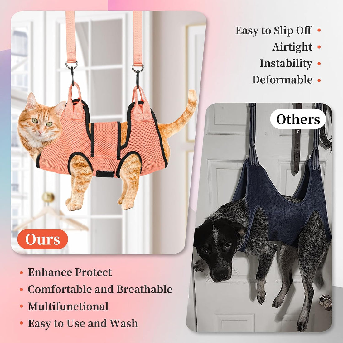 PatiencET Cat Grooming Hammock Kit