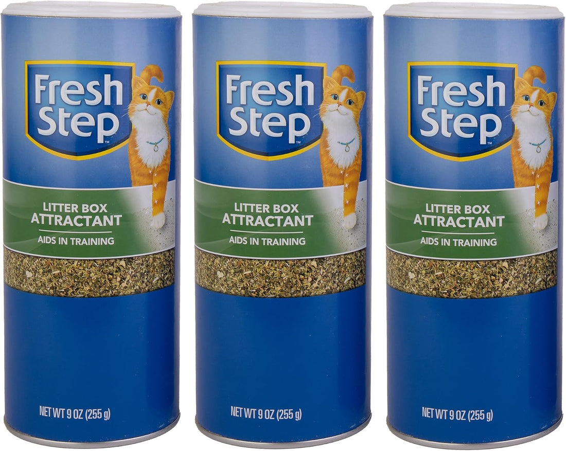 Fresh Step Cat Litter Box Training Attractant Powder, 9 Oz Bottle