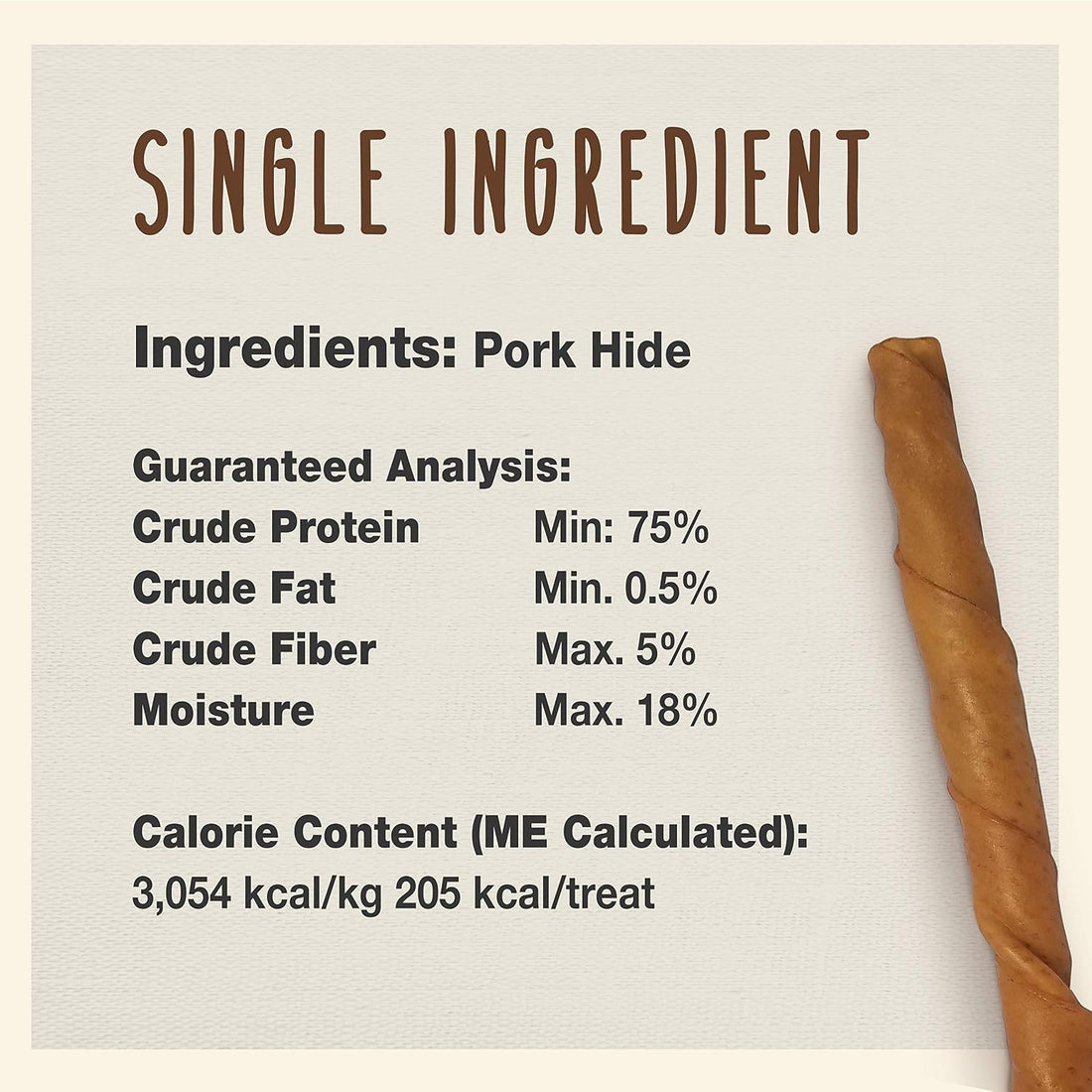 Cadet Gourmet Pork Roll Twists Dog Chews, 5 Count, 10"