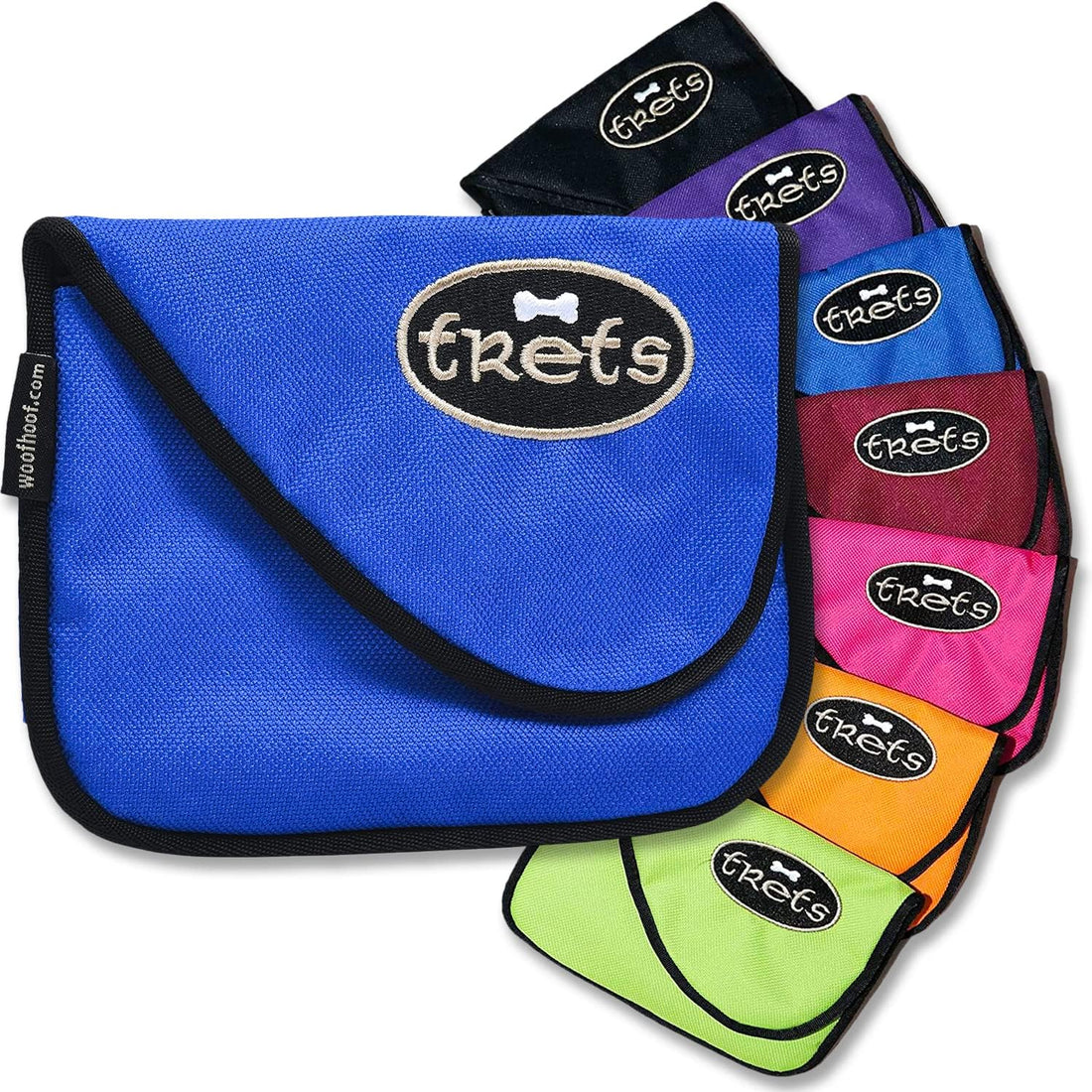 Woofhoof Dog Treat Pouch, Black Training Treat Pouch