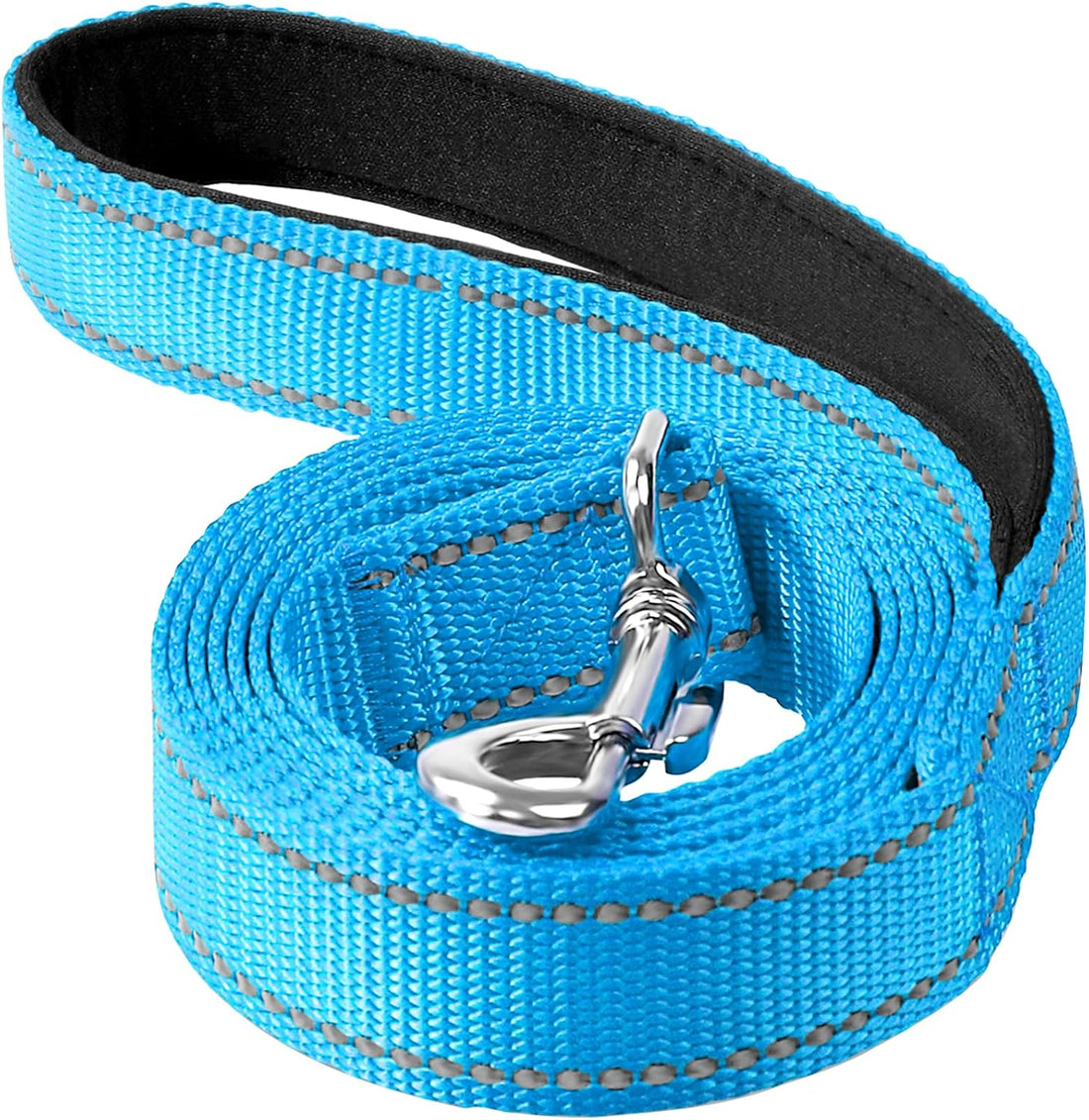 6FT Reflective Dog Leash, Padded Handle for Small Medium Dogs