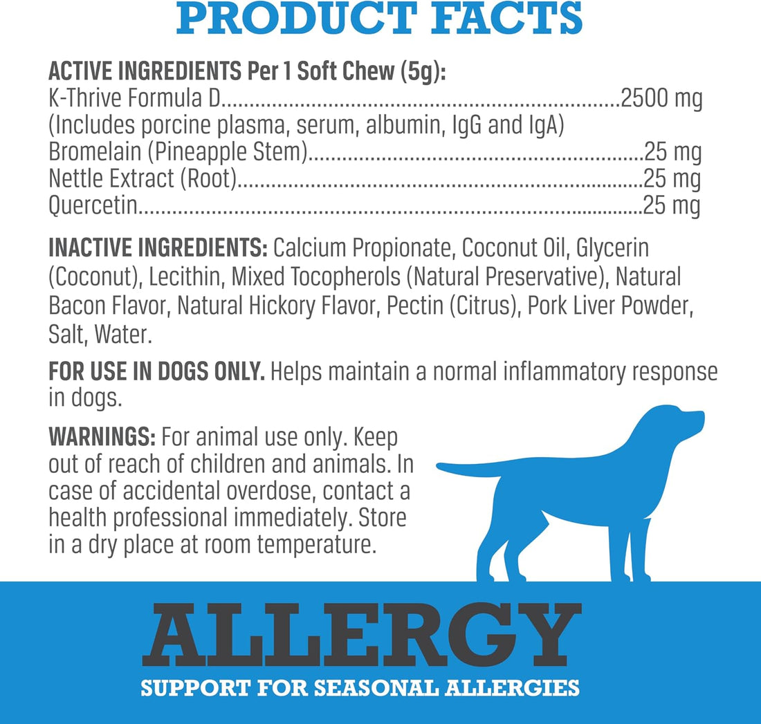 WINPRO Allergy Chews – Plasma-Powered Formula for Dog Seasonal