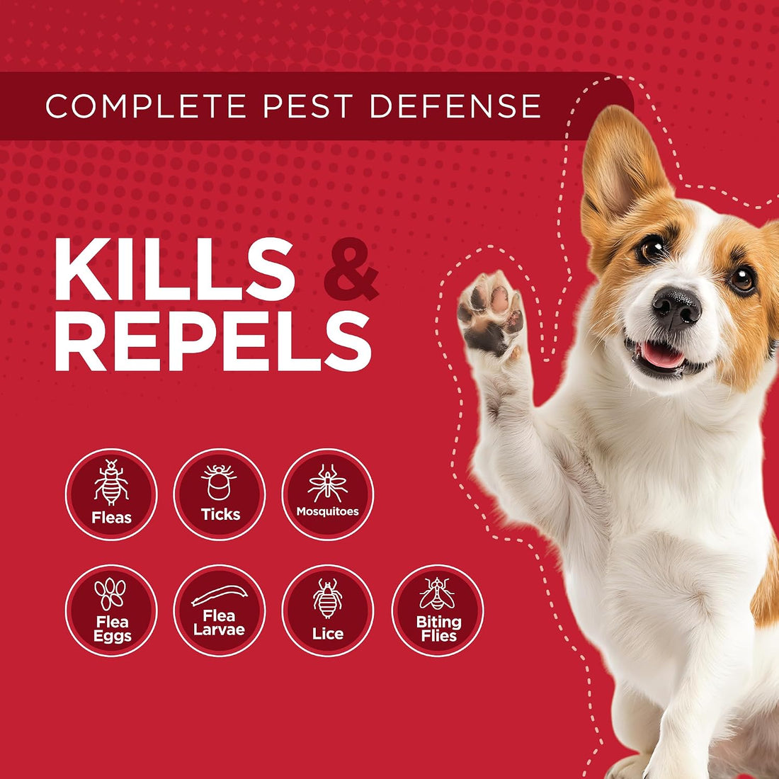 TevraPet Activate II Flea and Tick Prevention for Dogs