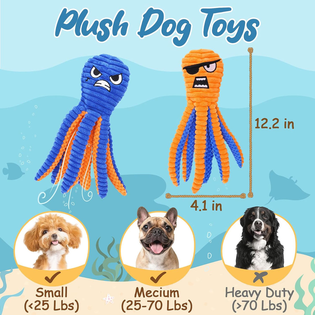 Zeaxuie Interactive Dog Toys