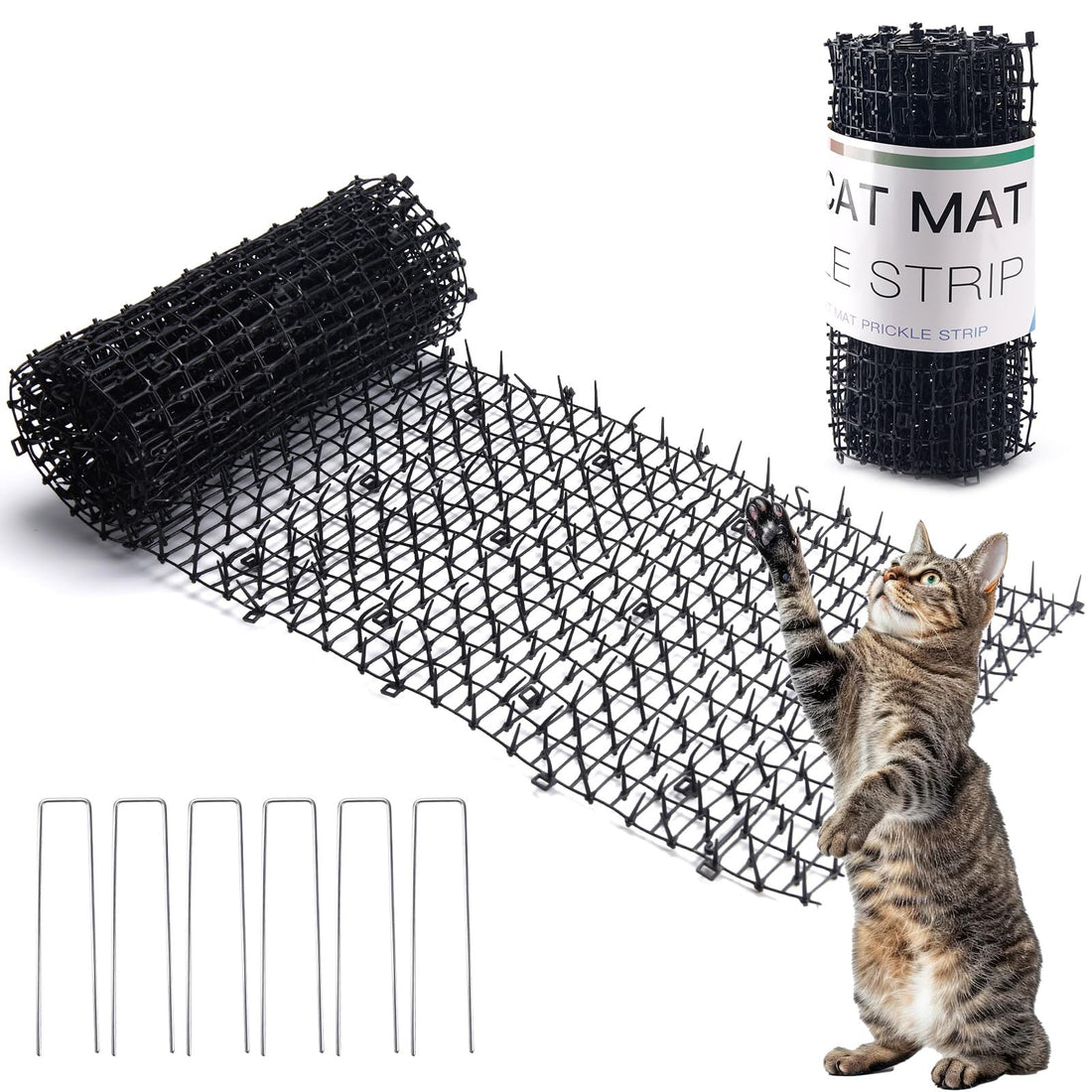 Hmyomina 8.2FT Cat Scat Mat for Cats