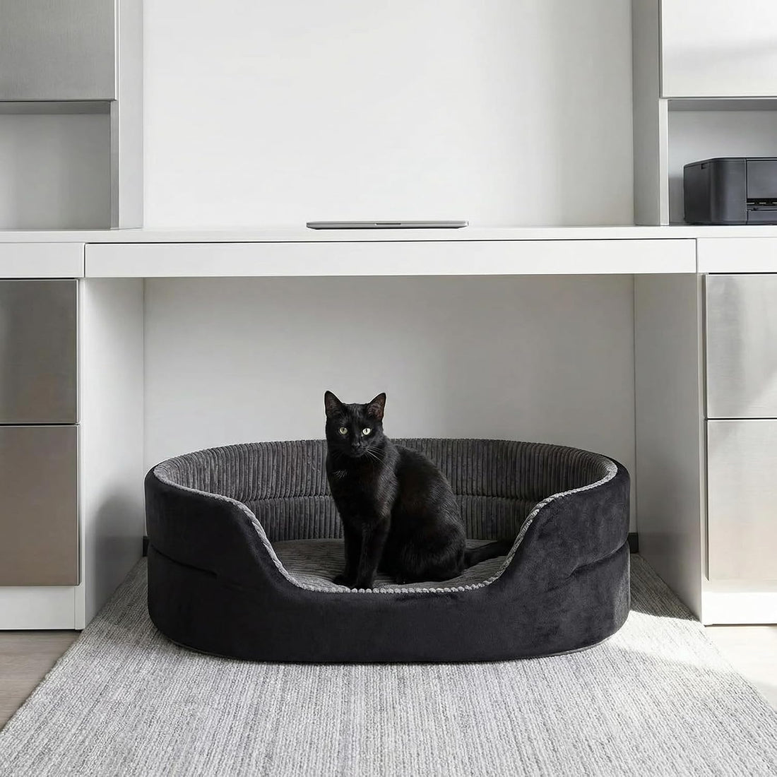 Small Dog Bed Cat Bed 16x20 Inch, Calming Pet Bed for Dogs & Cats
