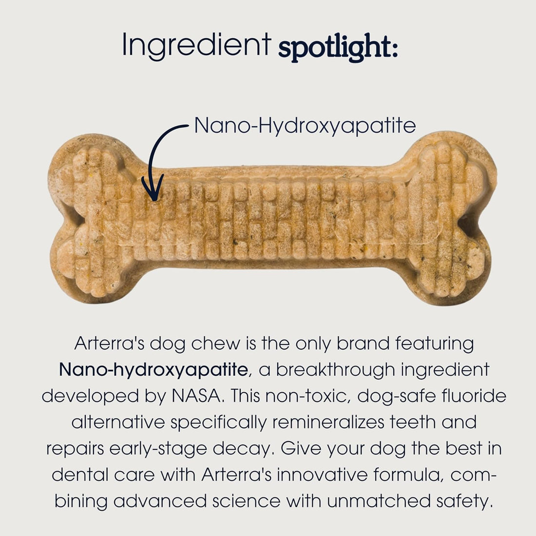 Arterra Dental Chews for Small Dogs with Nano-Hydroxyapatite 14 Count