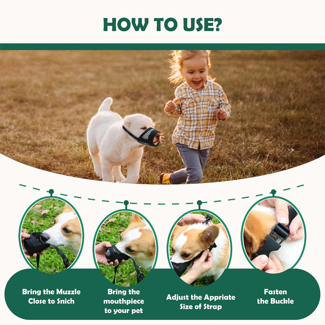 Dog Muzzle Medium Sized Dogs
