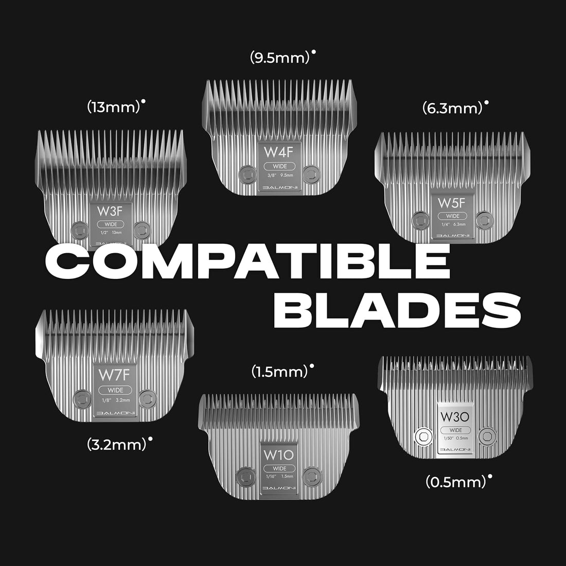 Detachable Pet Dog Grooming Ceramic Titanium A5 Wide Blade