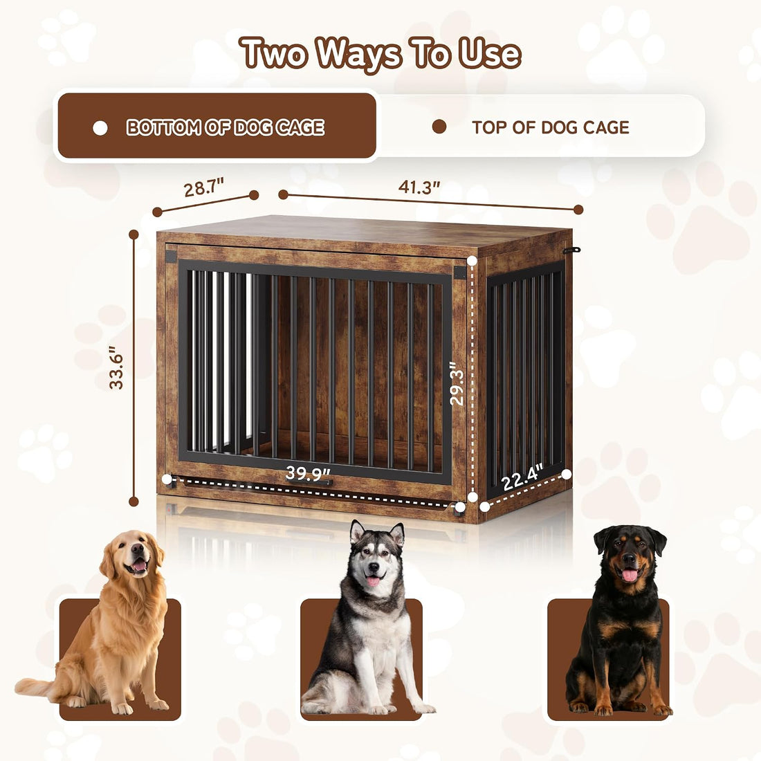 Jocoevol Dog Crate Furniture
