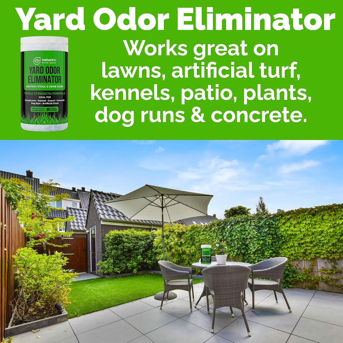 Nature's Pure Edge Yard Odor Eliminator