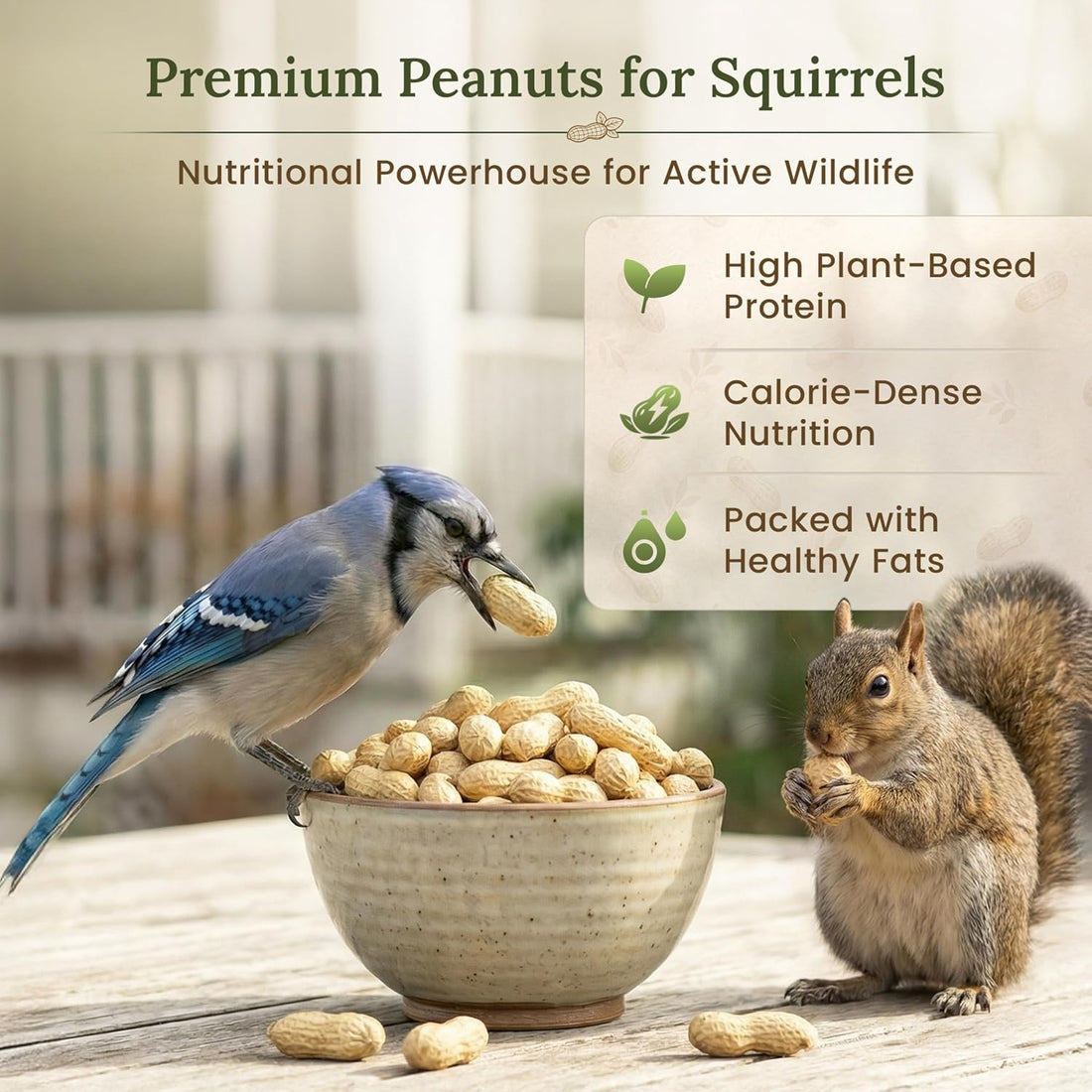 Forest Haven Premium Raw Peanuts for Squirrels