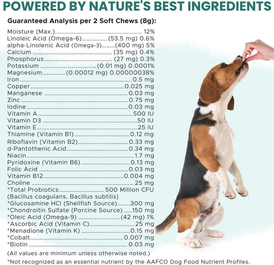 Dog Multivitamin Chewable - Chew + Heal 12-in-1, 60 Ct, Puppy