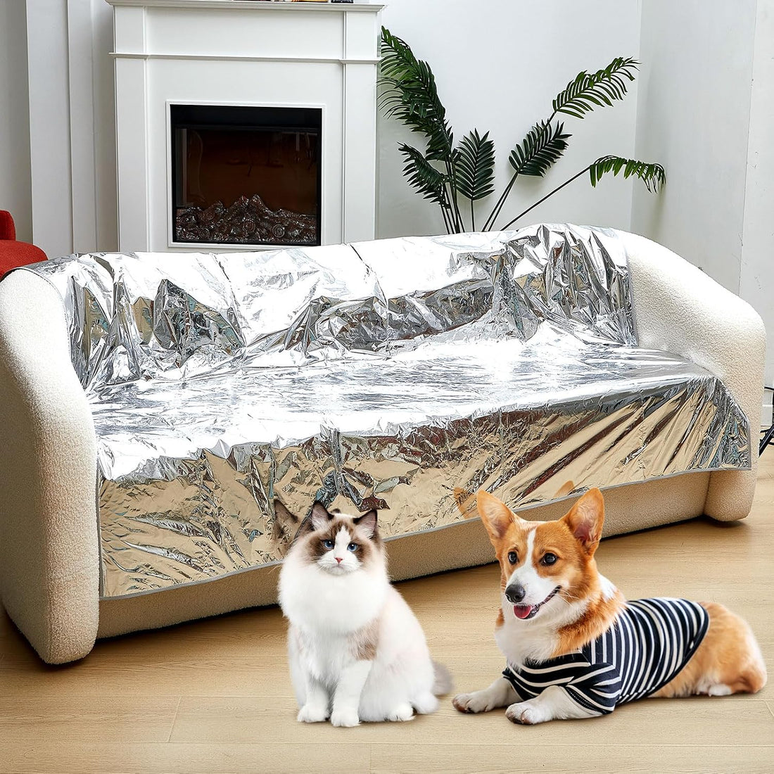 Kigley 1 Pcs Pet Deterrent Mat to Keep Dogs Off Couch