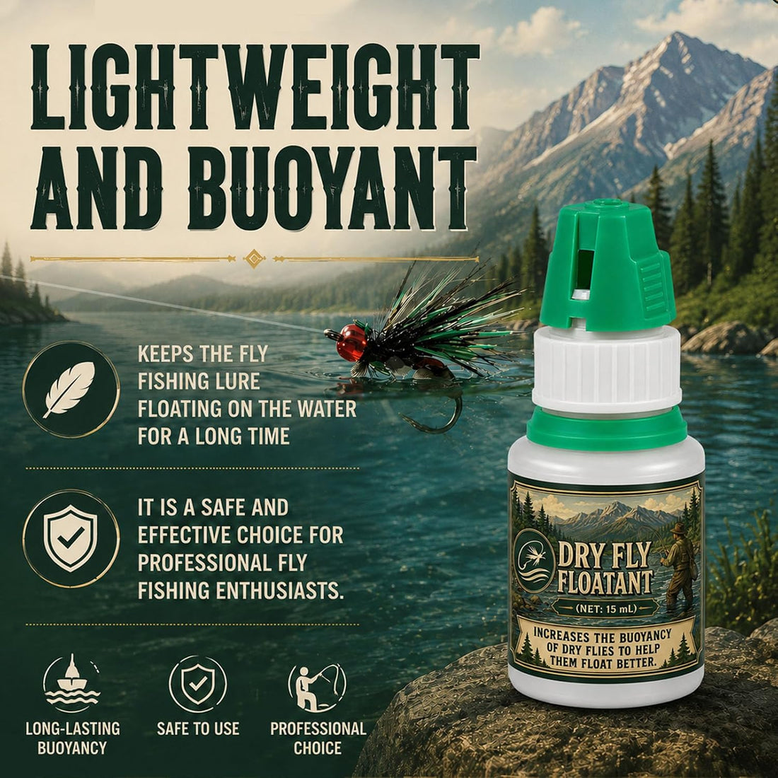 Fly Floatant, Enhanced Buoyancy Fly High Like Natural Insects 30ml
