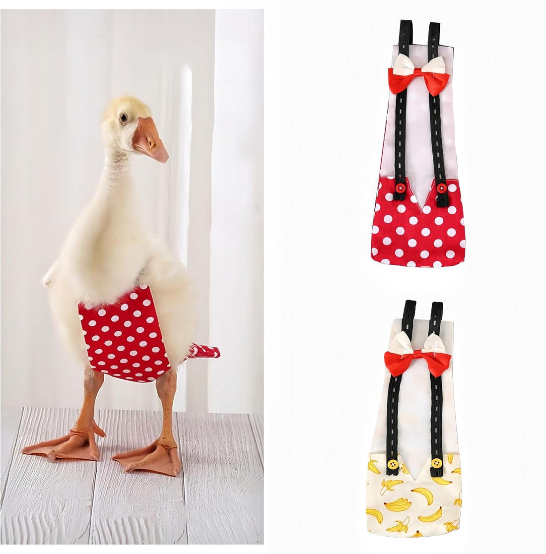 2 Pack Chicken Diapers for Hens, Roosters, Diapers for Ducks