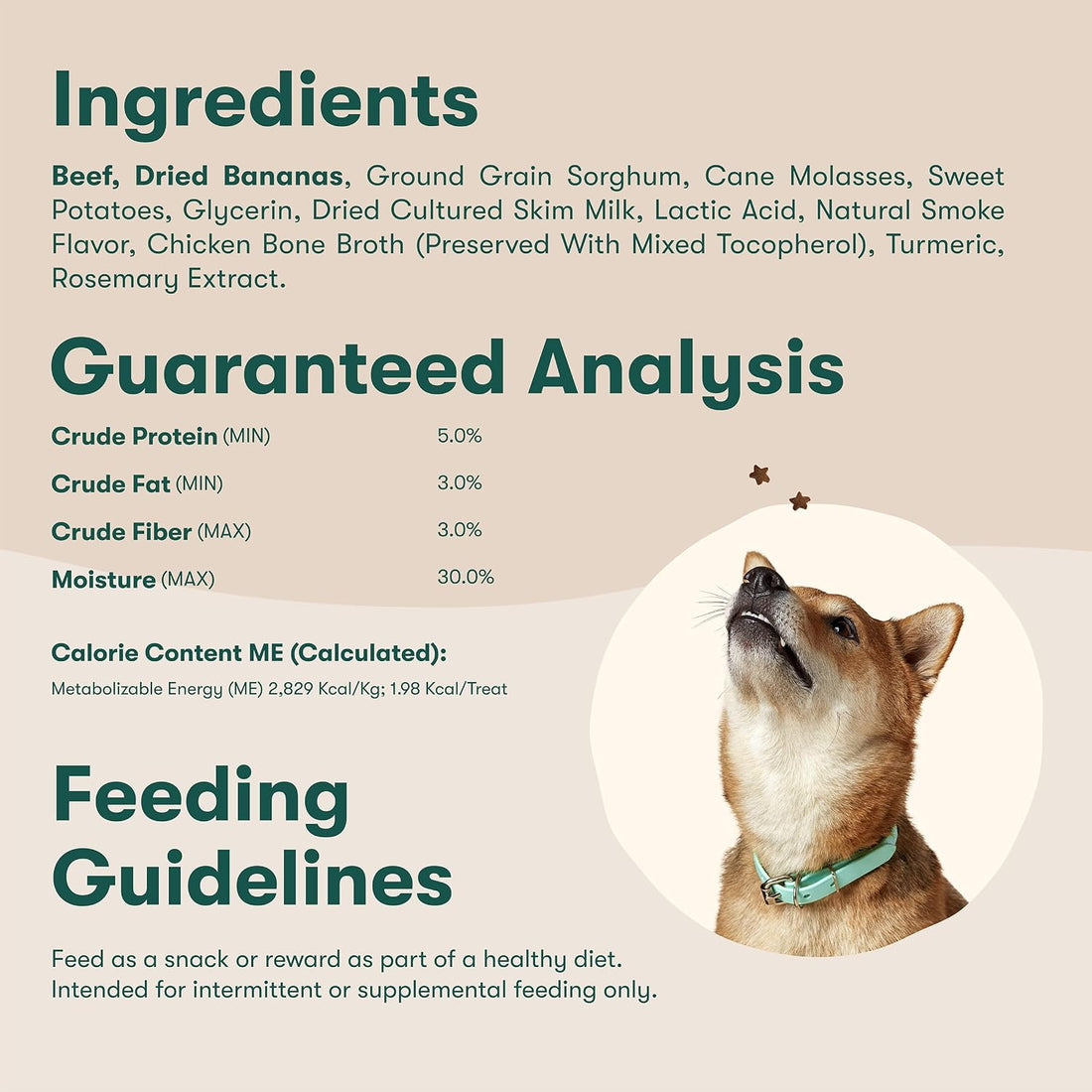 Jinx Dog Training Treats, Bite-Sized Training Treats for Dogs, Beef