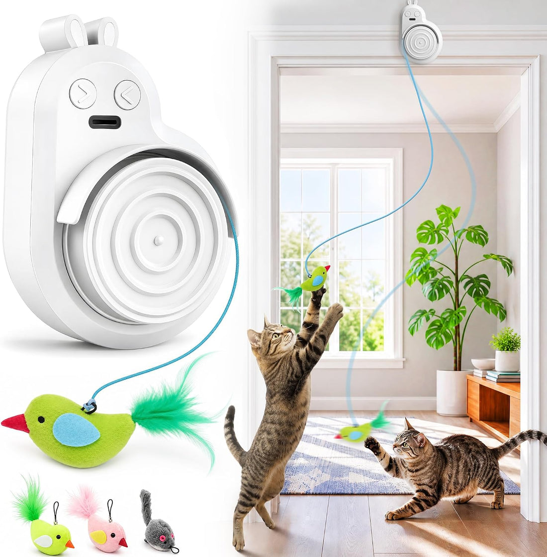 Interactive Cat Toys for Indoor Cats