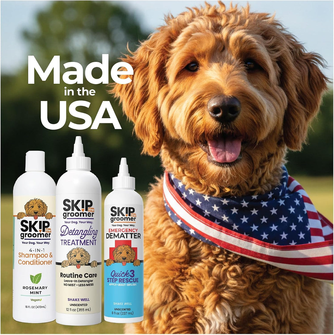 Dog Shampoo & Conditioner for All Breeds – Goldendoodles