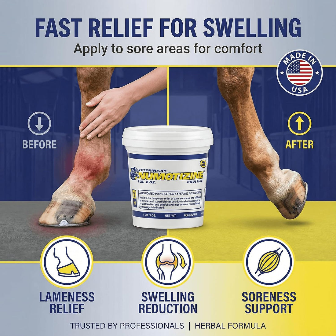 Numotizine Poultice, 24 oz