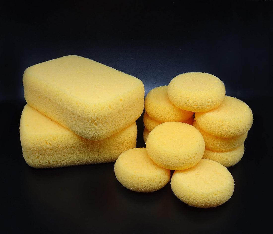 Premium Leather Care Synthetic Sponges 12pk, Horse Tack