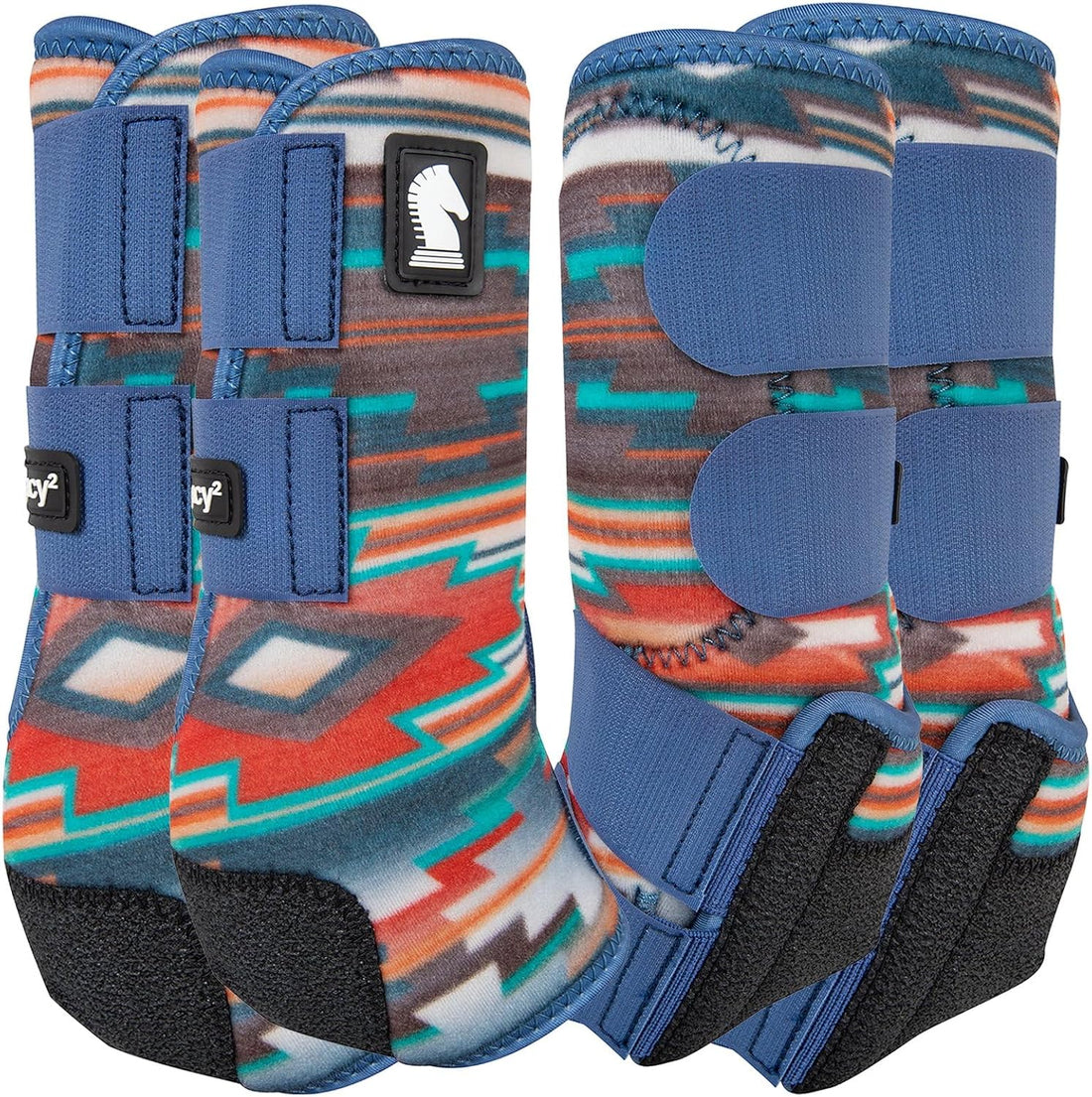 Classic Equine Legacy2 Support Boots, Front and Hind