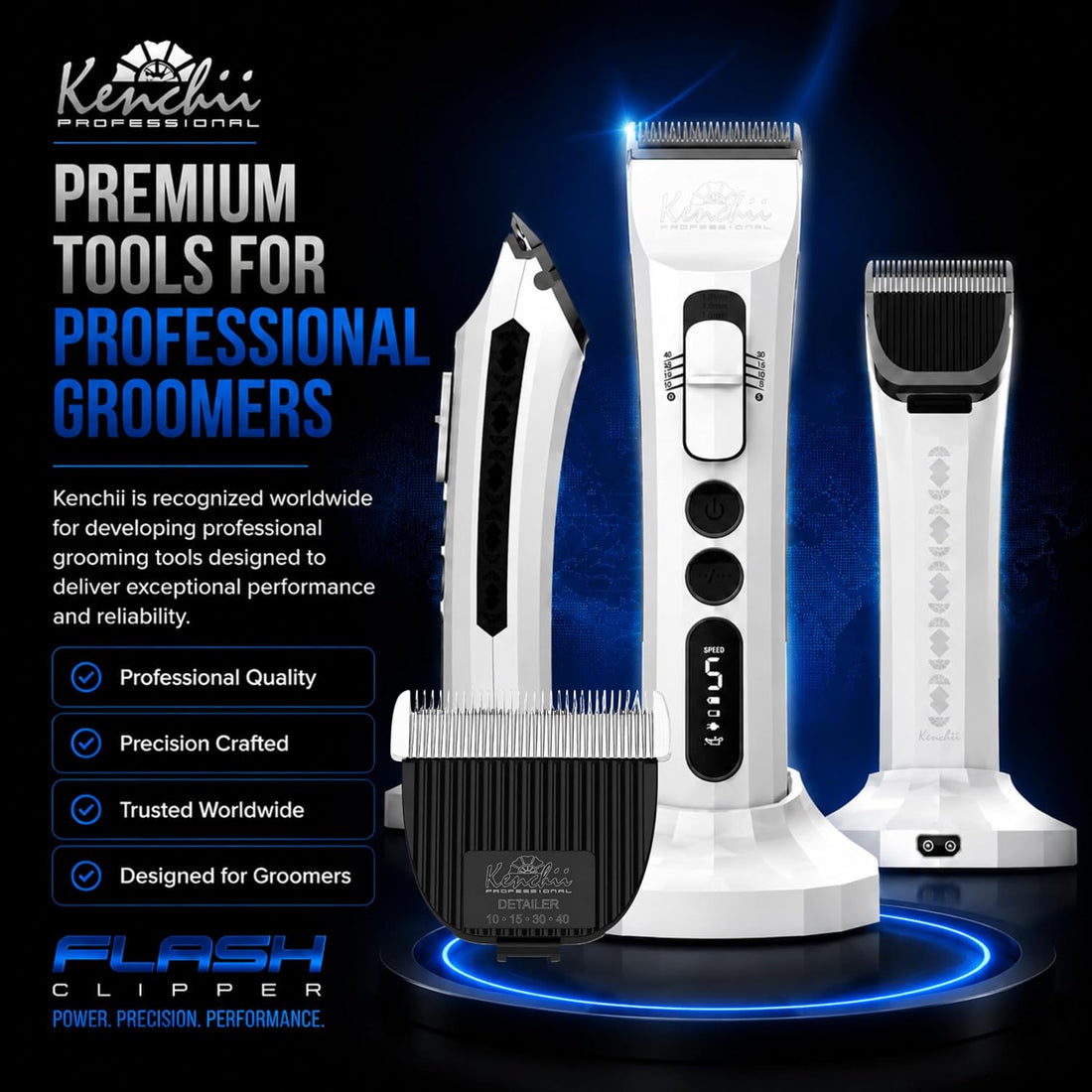 Kenchii Flash Clipper Blade Only Compatible with Flash Clipper