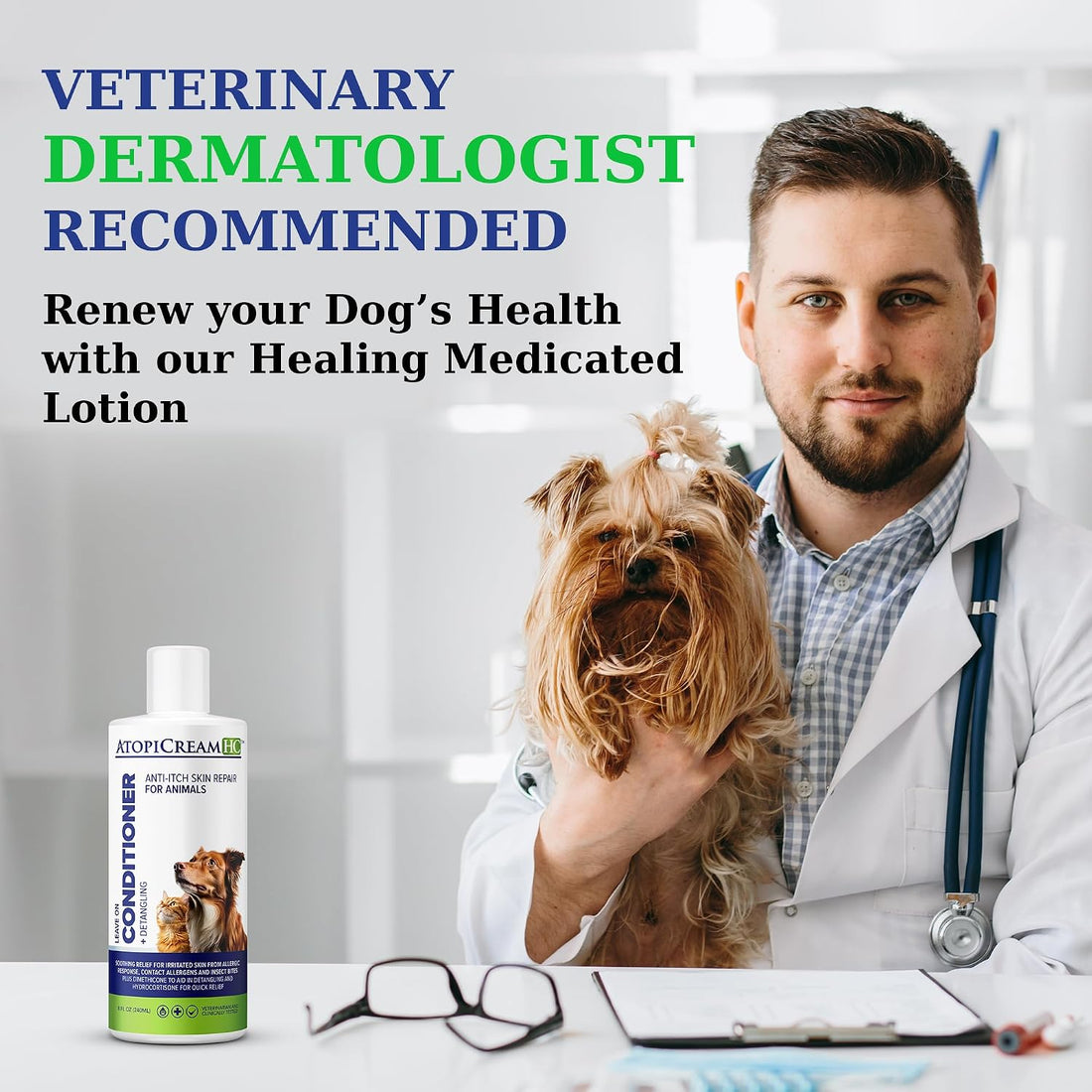 VetriMAX AtopiCream HC 1% Hydrocortisone Leave-On Conditioning Itch