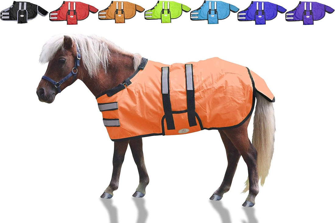 Derby Originals Mini Horse & Foal Winter Turnout Blanket – Reflective