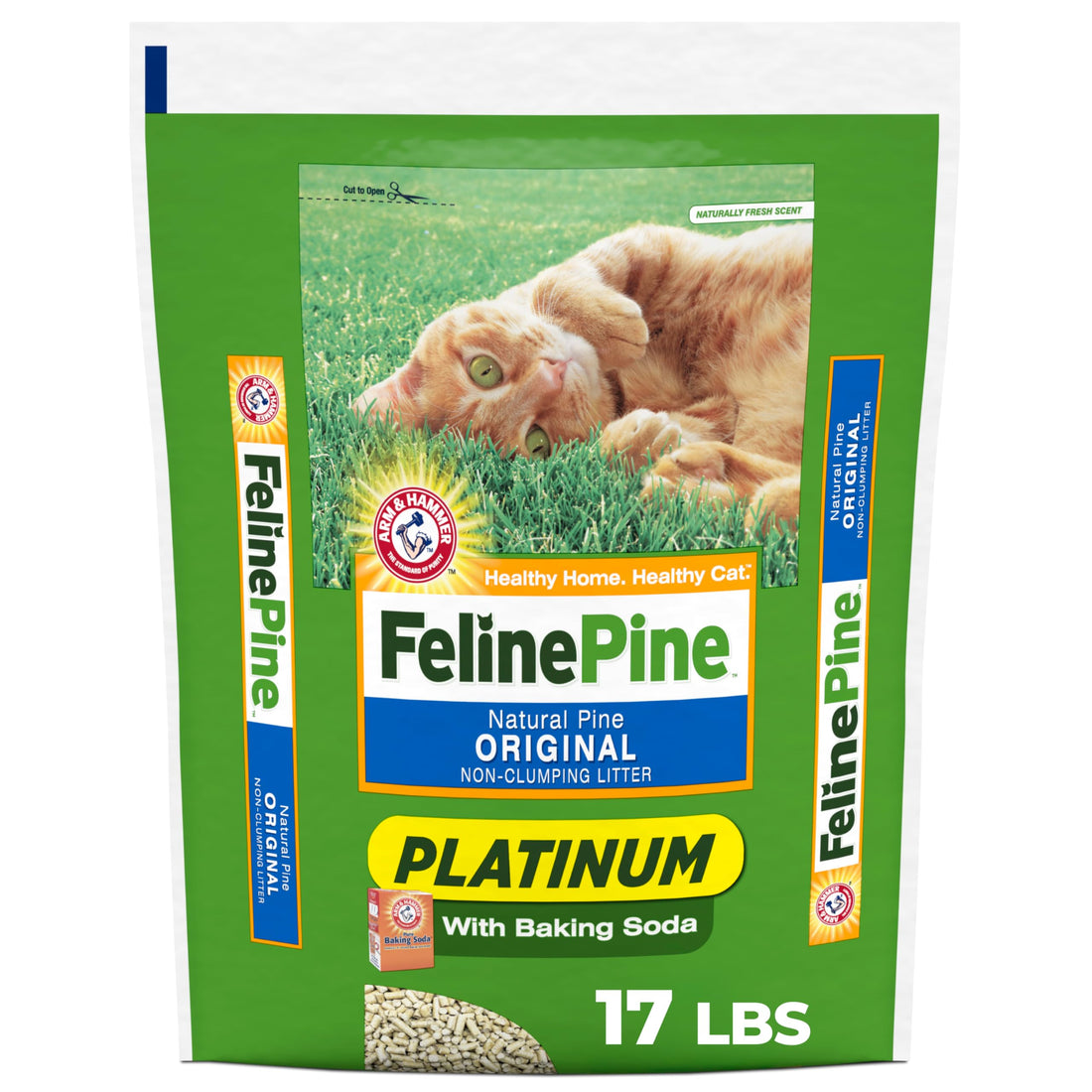 Feline Pine Platinum Non-Clumping Cat Litter