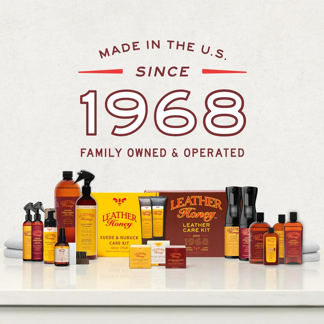 Leather Honey Leather Cleaner – Non-Toxic & Made in the USA Since 1968