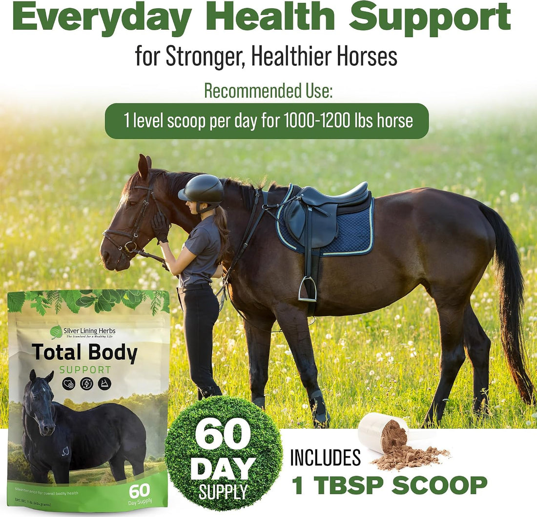 Silver Lining Herbs Total Body Supplement - Healthy Coat for Horses