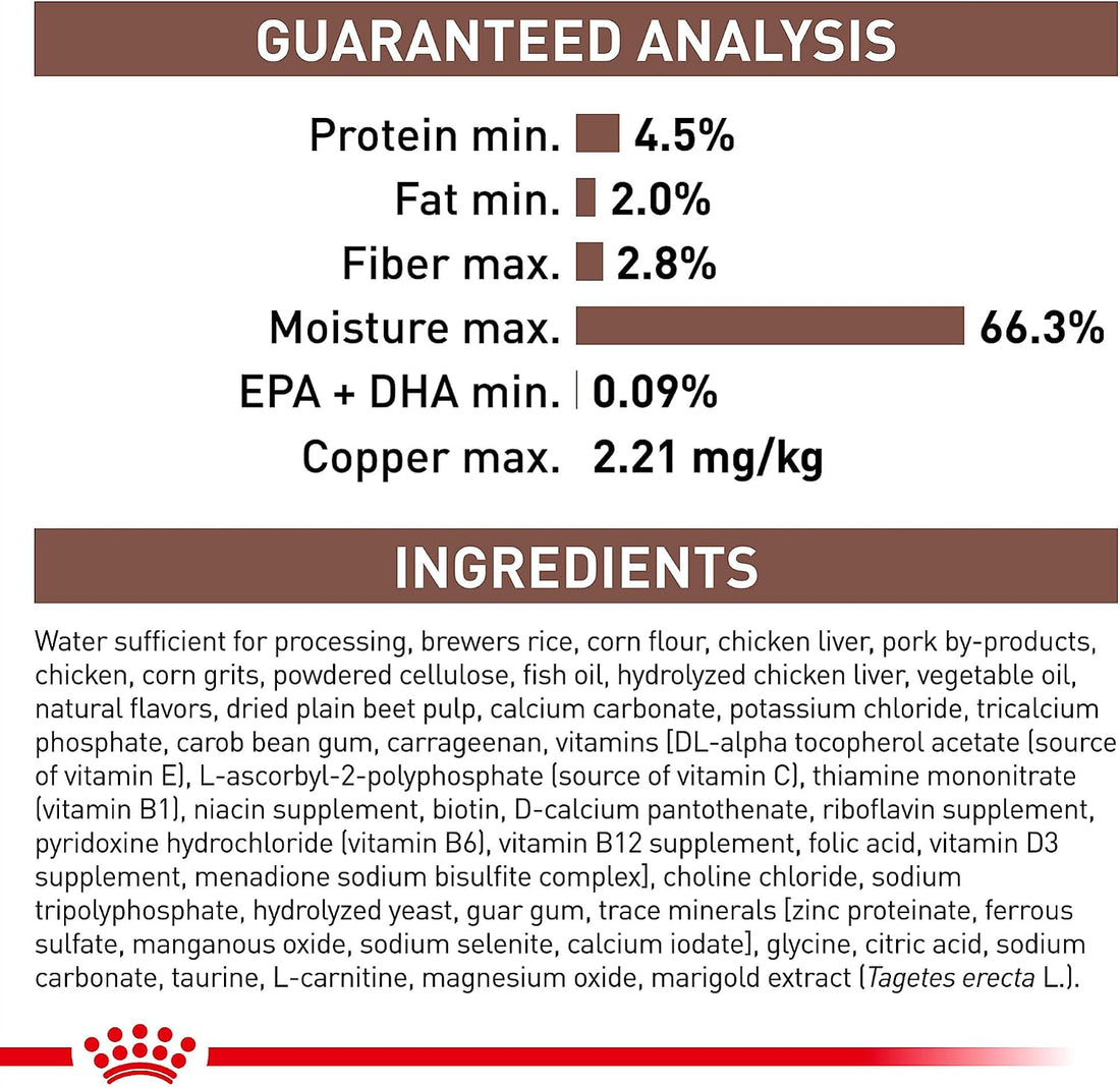 ROYAL CANIN Veterinary Diet Canine Hepatic Adult Loaf Dog Food