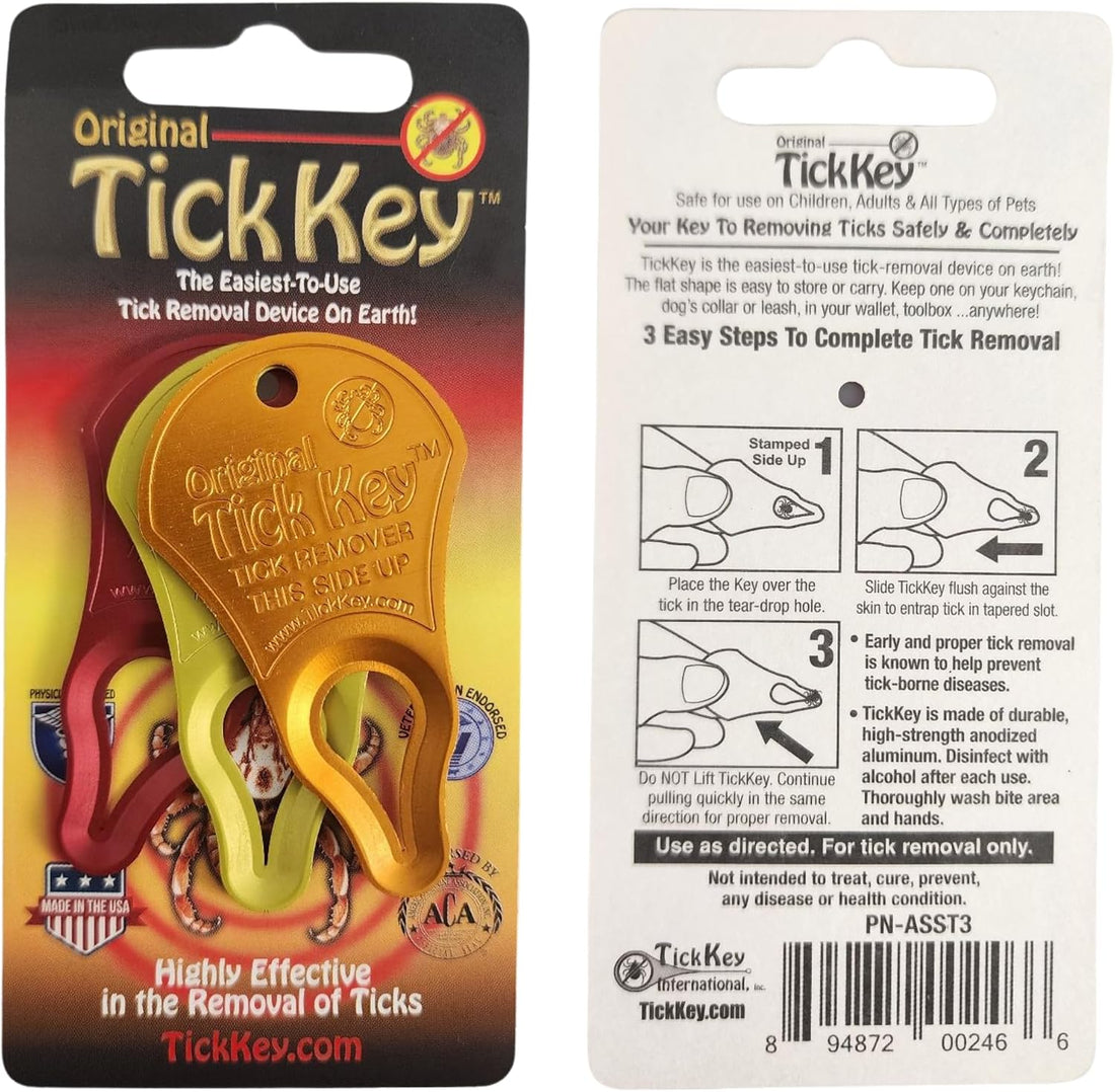 High Visibility Bundle - The Original Tick Key - Tick Detaching Device