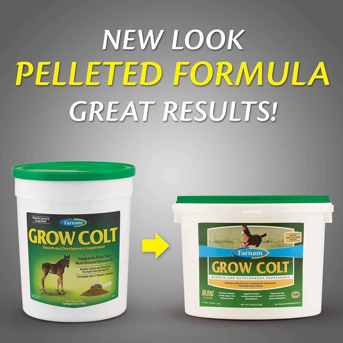 Farnam Grow Colt Growth & Development Supplement 3.75 Pounds