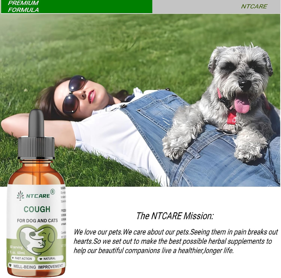 Kennel Cough Drops for Dogs & Cats, 2 Oz