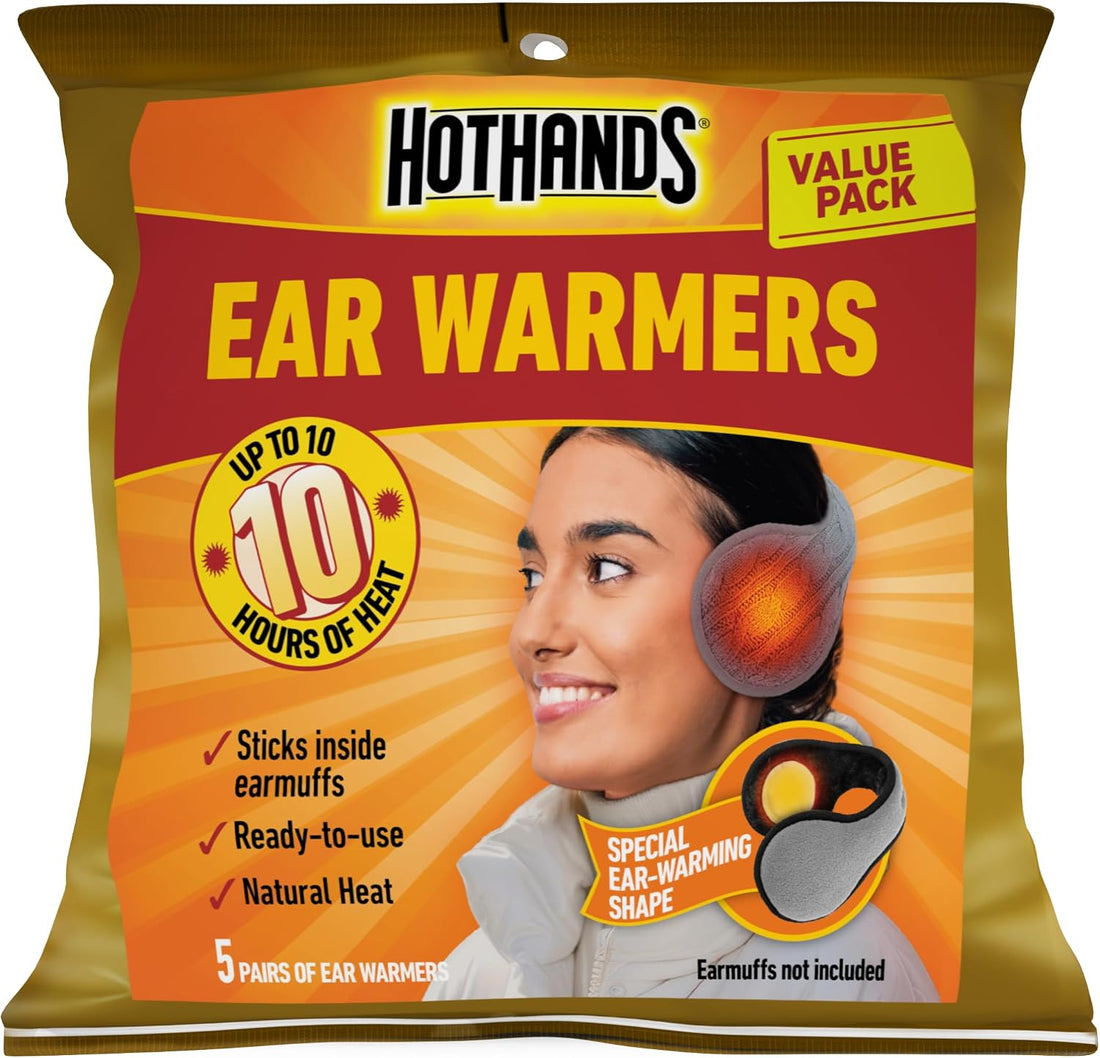 HotHands Ear Warmers, 5 Pair - America's Favorite Warmer