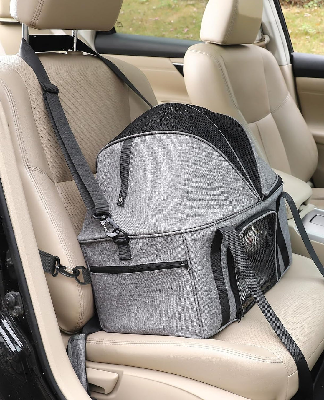 BurgeonNest Top-Expandable Large Cat Carrier